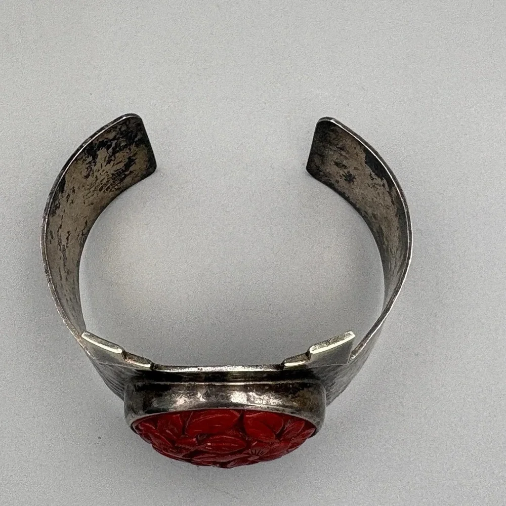M and J Savitt hammered sterling